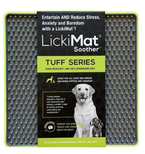 Lickimat Perro Tuff Soother Verde 20X20X1.4Cm GLORIA PETS S.L.