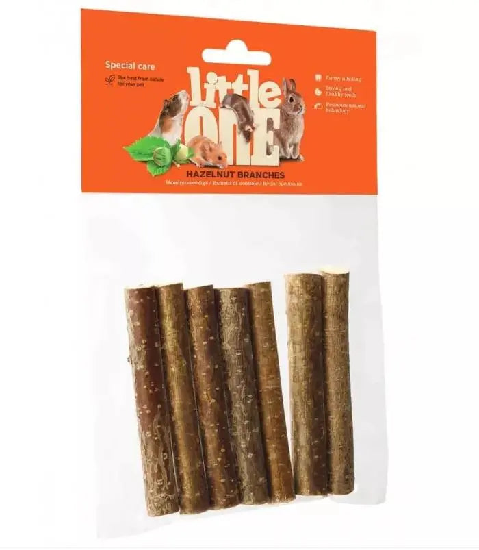 Little One Snack Roedores Ramas De Avellano 7 Piezas - Precios Más Baratos - Todoanimal