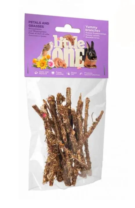 Little One Snack Roedores Ramas Petalos Y Pasto 35G - Precios Más Baratos - Todoanimal
