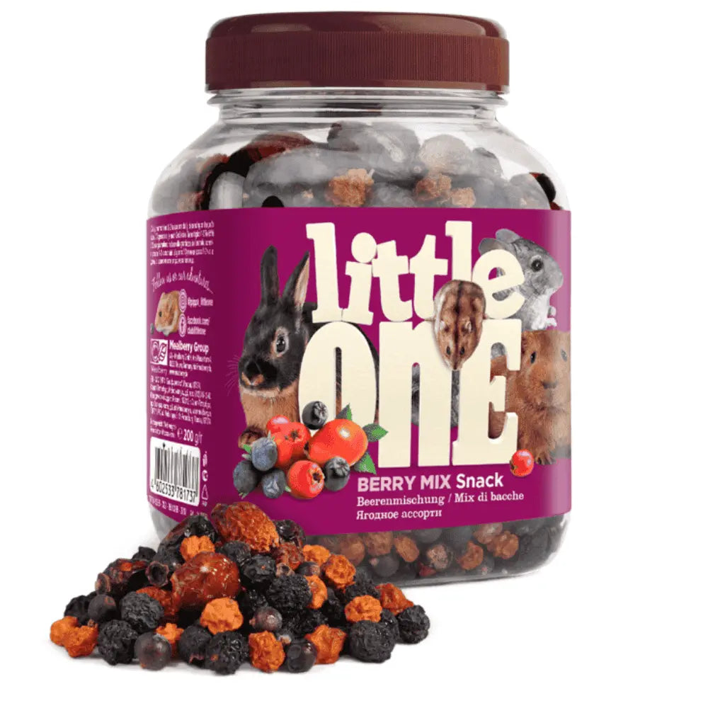 Little One Snacks Naturales para Roedores - Variedad de Sabores Nutritivos y Saludables LITTLE ONE