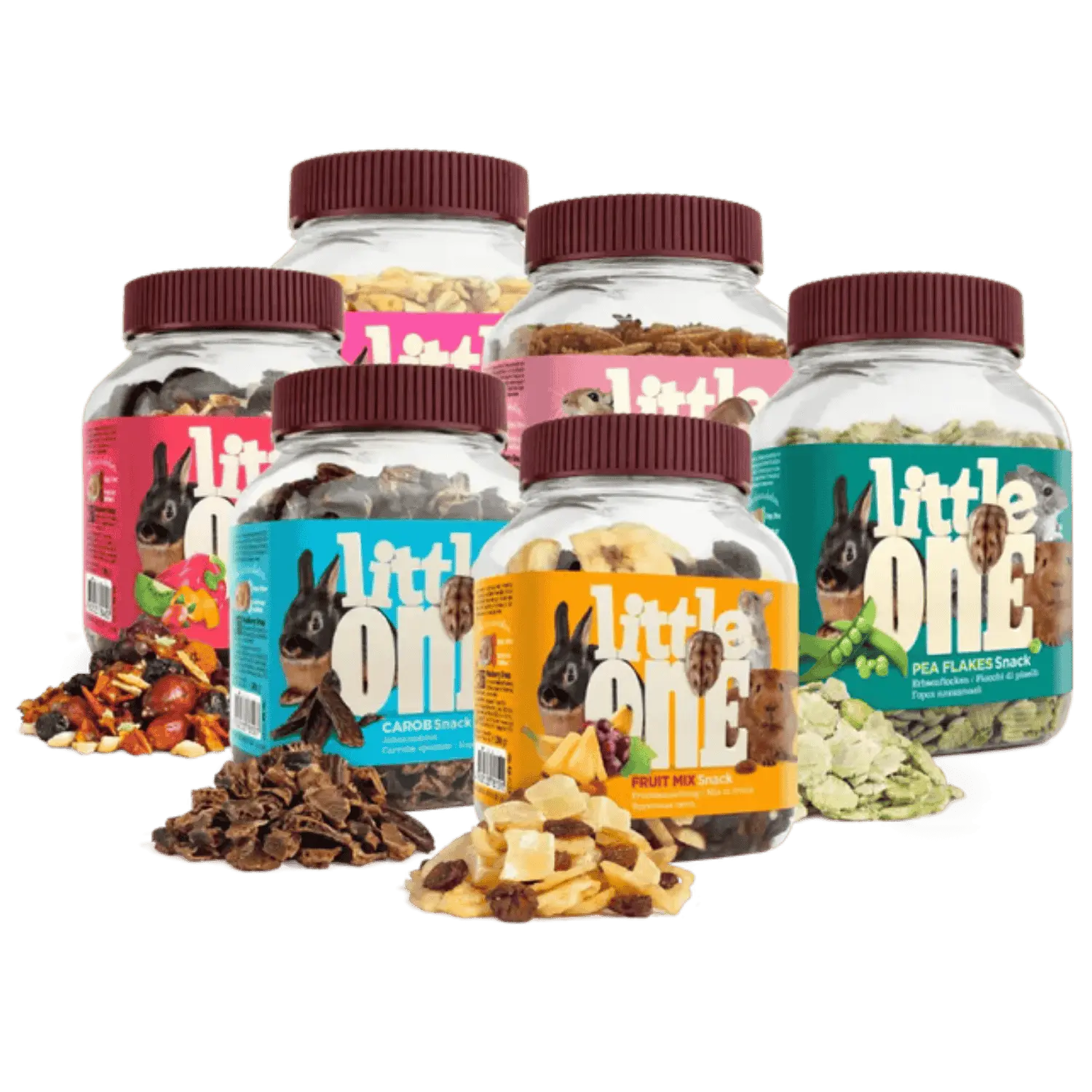 Little One Snacks Naturales para Roedores - Variedad de Sabores Nutritivos y Saludables al mejor precio -Todoanimal.es