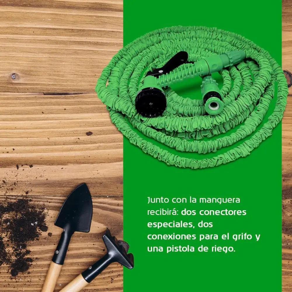 Manguera Extensible Verde 15Mmx15M Xpansy Basic al mejor precio -Todoanimal.es