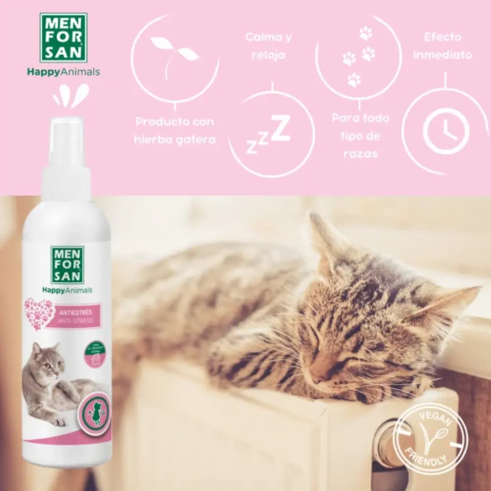 Menforsan Antiestres Gatos 125 ml al mejor precio -Todoanimal.es