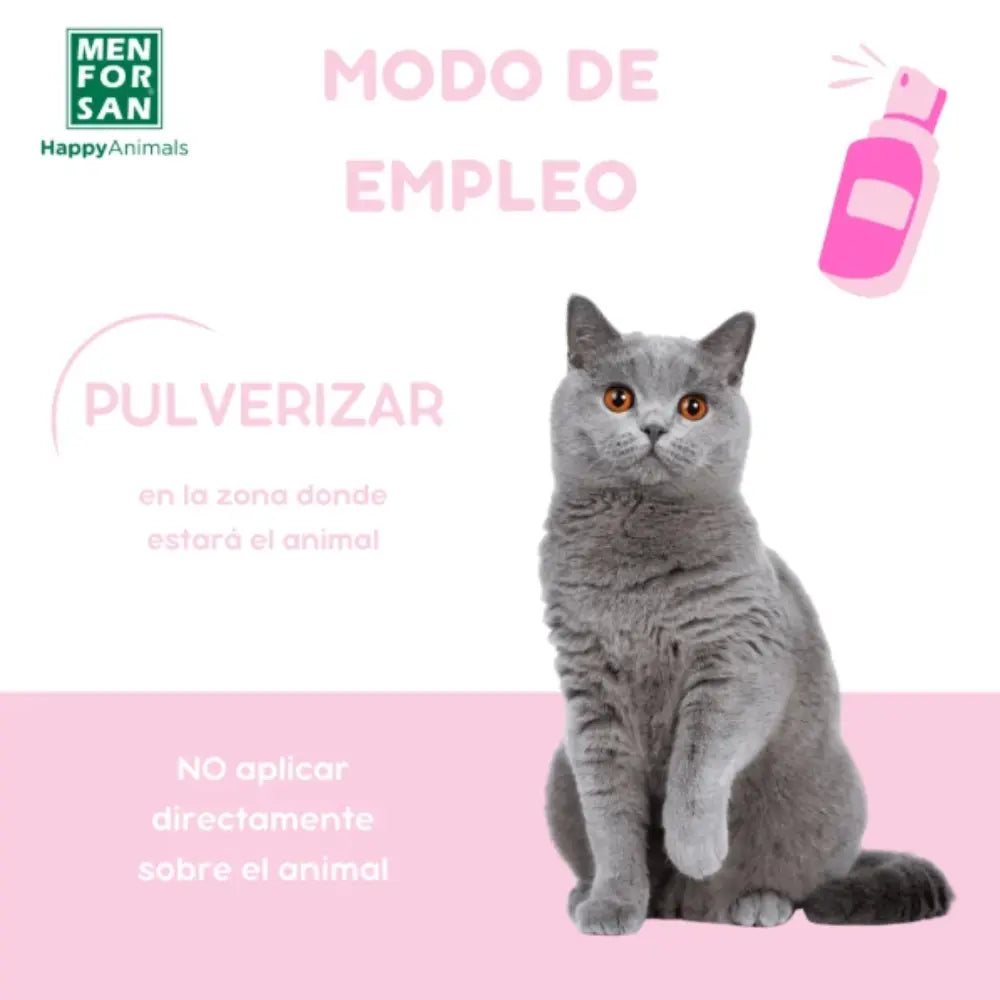 Menforsan Antiestres Gatos 125 ml al mejor precio -Todoanimal.es