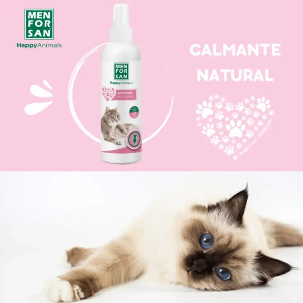 Menforsan Antiestres Gatos 125 ml al mejor precio -Todoanimal.es