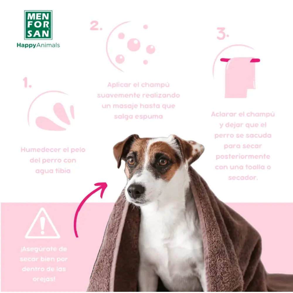 Menforsan Champú Acondicionador al mejor precio -Todoanimal.es