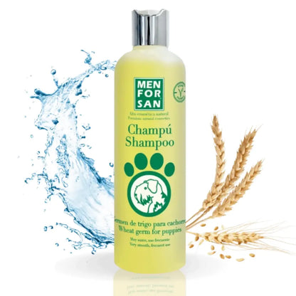 Menforsan Champú Germen de Trigo Cachorros 300 ml al mejor precio -Todoanimal.es