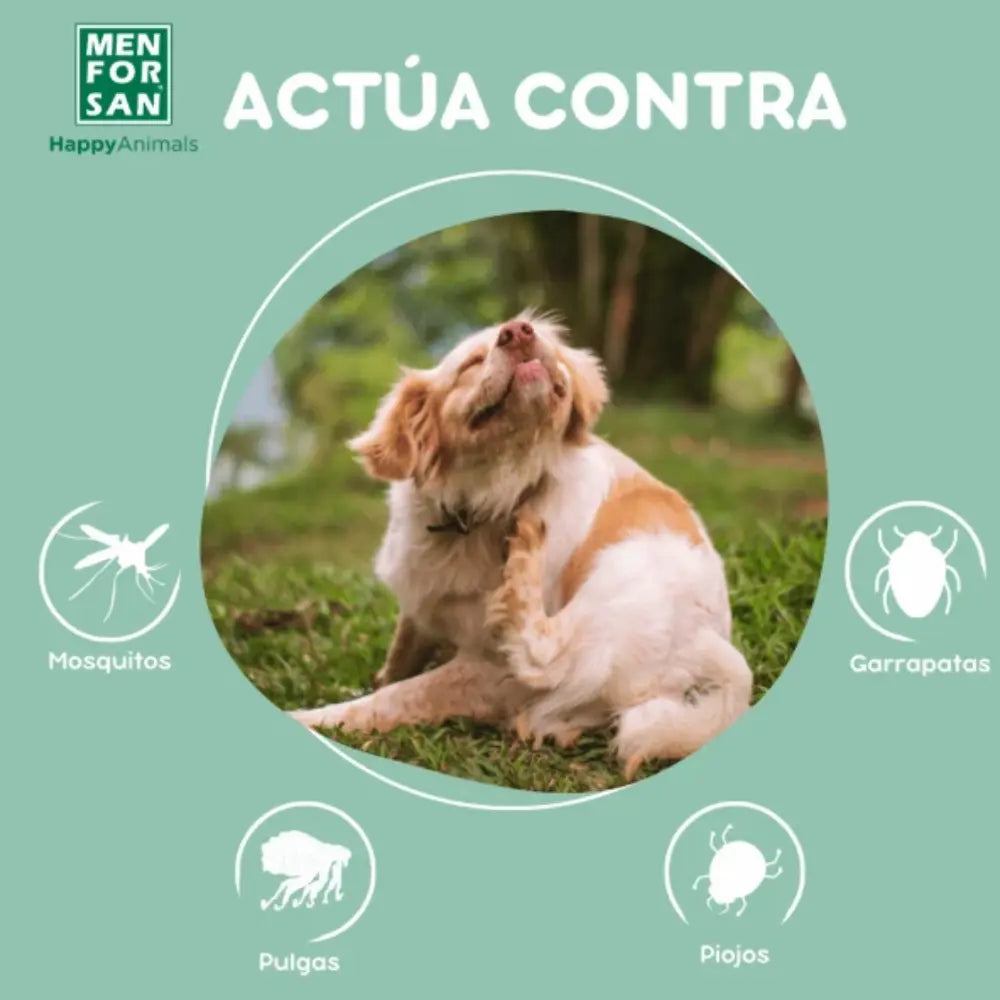 Menforsan Champú Repelente Citronela Perros al mejor precio -Todoanimal.es