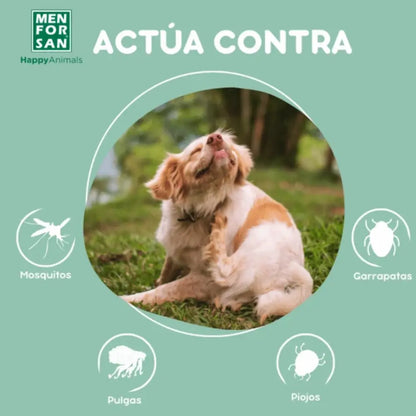 Menforsan Champú Repelente Citronela Perros al mejor precio -Todoanimal.es