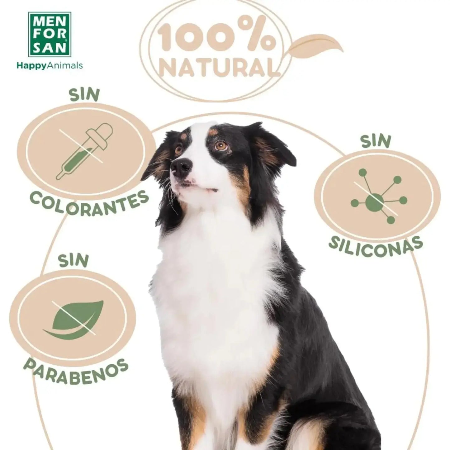 Menforsan Champú en Seco para Perros con Aceite de Argán 250 ml LABORATORIOS BILPER S.L.