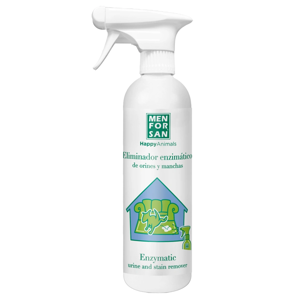 Menforsan Eliminador Orines y Manchas 500 ml al mejor precio -Todoanimal.es