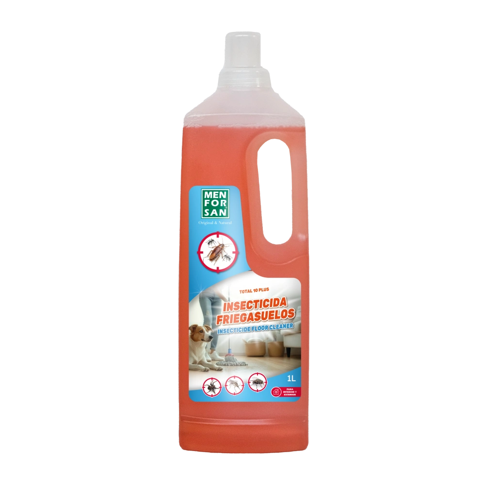 Menforsan Limpiasuelos Insecticida Total 10 Plus 1L al mejor precio -Todoanimal.es
