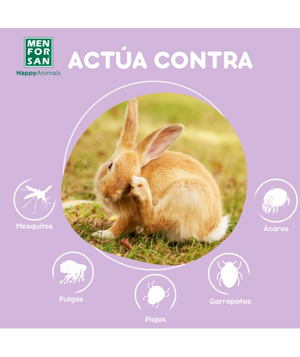 Menforsan Pipeta Antiinsectos para Roedores, Conejos y Hurones al mejor precio -Todoanimal.es