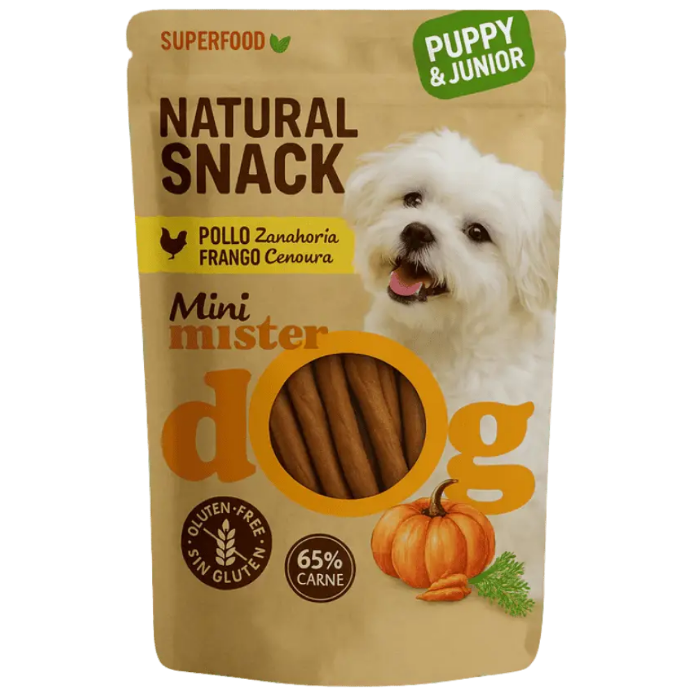 Mister Dog Snack Natural para Perros al mejor precio -Todoanimal.es