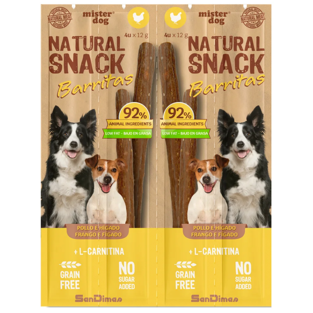 Mister Dog Snack Natural para Perros al mejor precio -Todoanimal.es