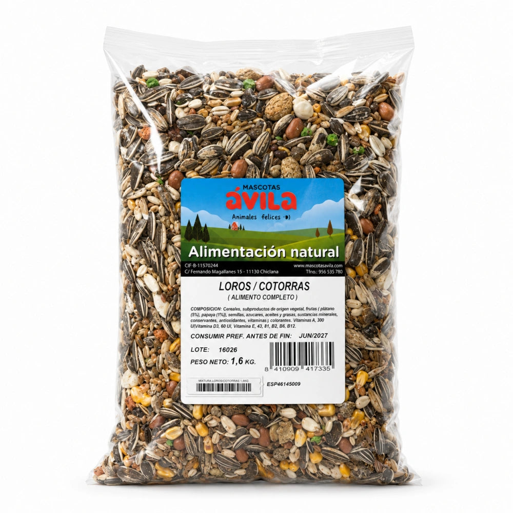 Mixtura Loros/Cotorras Sinfonia Bolsa al mejor precio -Todoanimal.es
