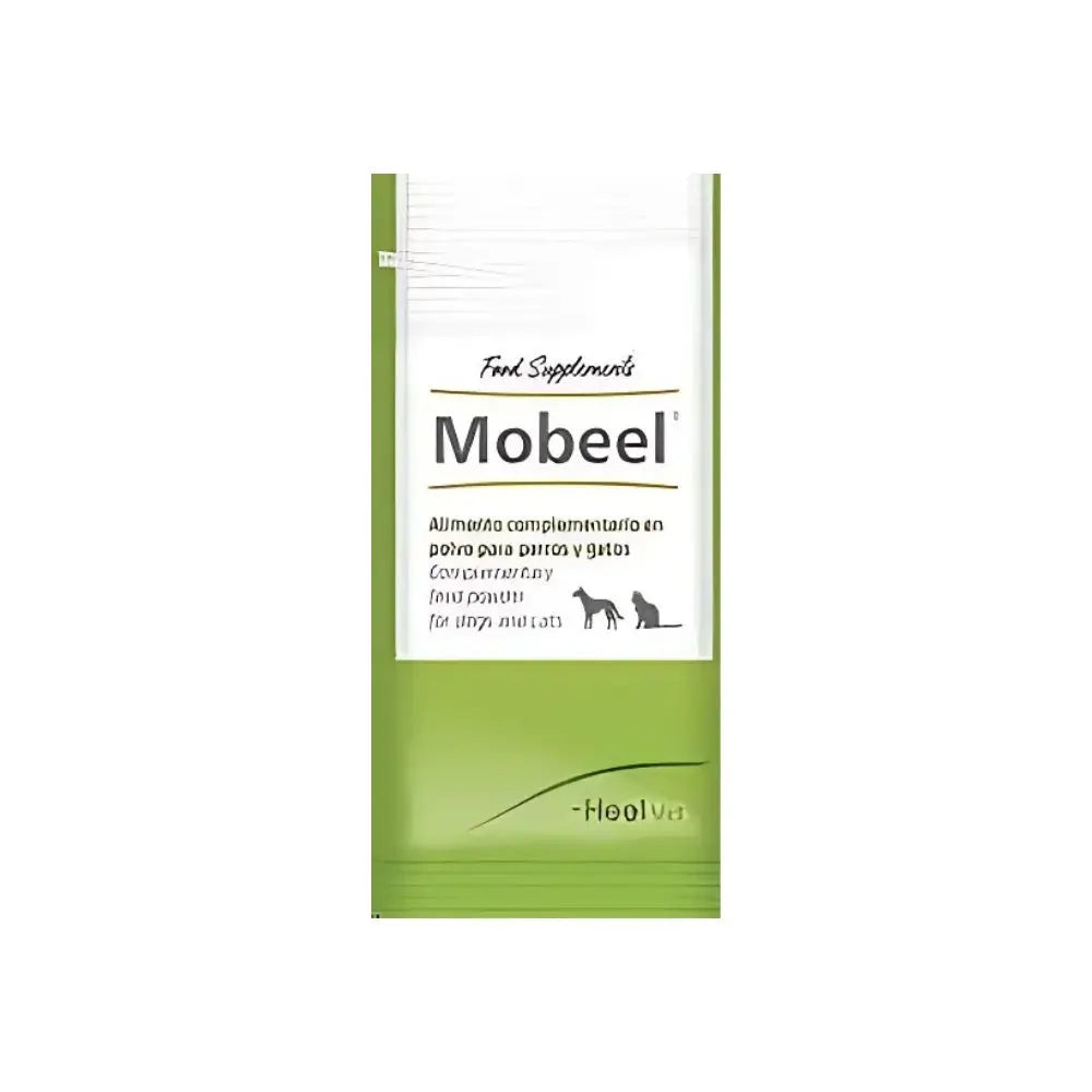 Mobeel Sobre 4 gr - Condroprotector con Ingredientes Naturales para Perros y Gatos - Condroitín, Mejillón de Concha Verde y Glucosamina HEEL