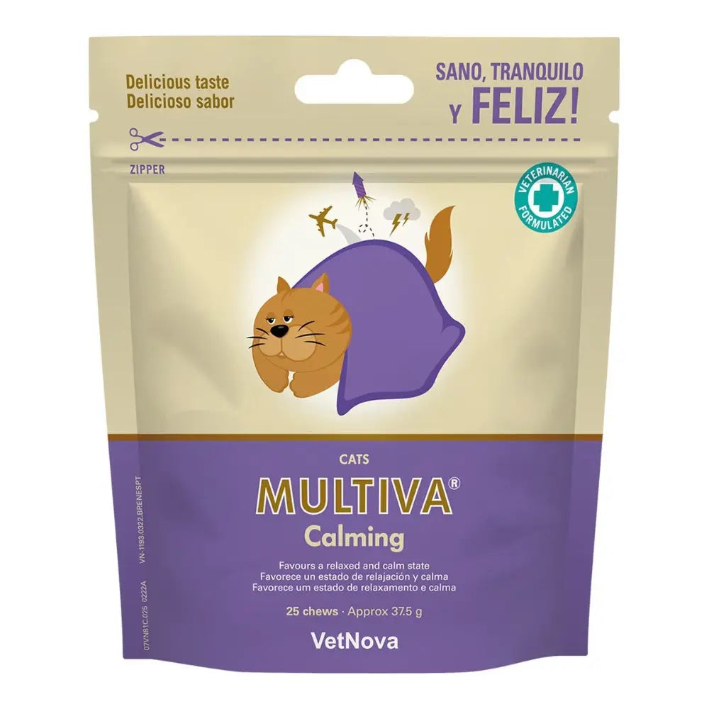Multiva Calming Gatos 25 Uds. (Relax) al mejor precio -Todoanimal.es