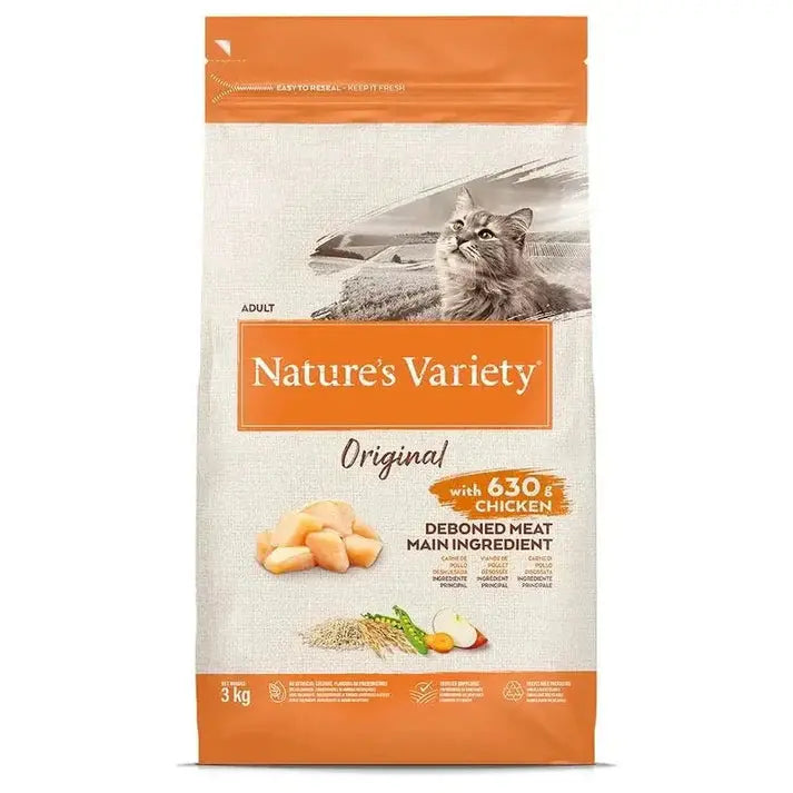 NATURE'S VARIETY CAT SELECTED STERILIZED POLLO CAMPERO 3KG AFFINITY PETCARE, S.A. UNIPERSONAL