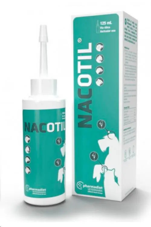 Nacotil 125Ml. (Antibacteriano Oídos) - Precios Más Baratos - Todoanimal