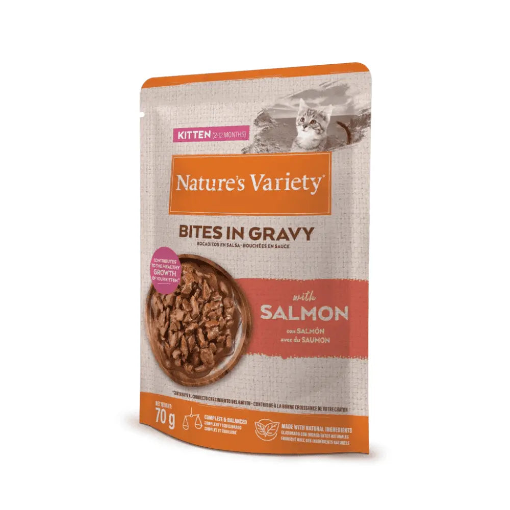 Nature'S Variety Bocaditos en Salsa para Gatitos 70 g al mejor precio -Todoanimal.es