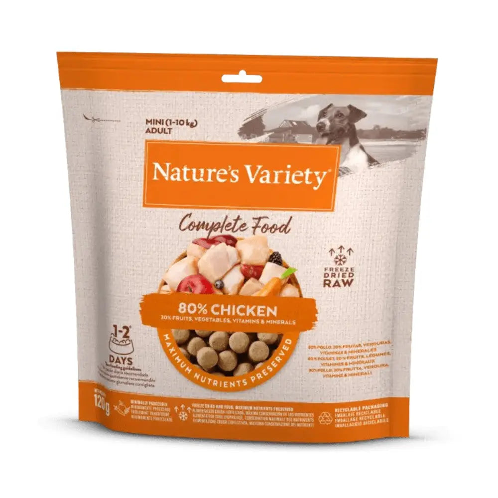 Nature'S Variety Complete Food Mini Pienso Liofilizado para Perros al mejor precio -Todoanimal.es