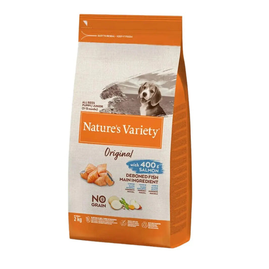 Nature'S Variety Dog Original No Grain Puppy Salmón 3Kg AFFINITY PETCARE, S.A. UNIPERSONAL