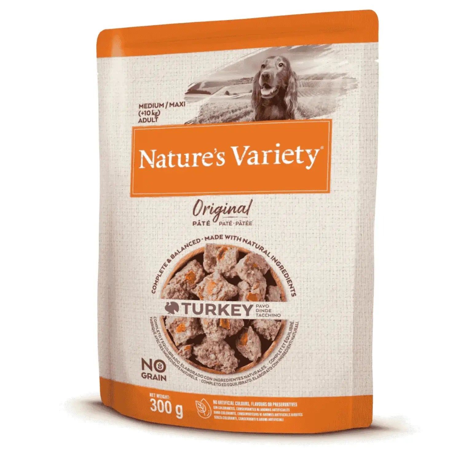 Nature'S Variety Dog Original Paté Medium/Maxi 300Gr NATURE'S VARIETY