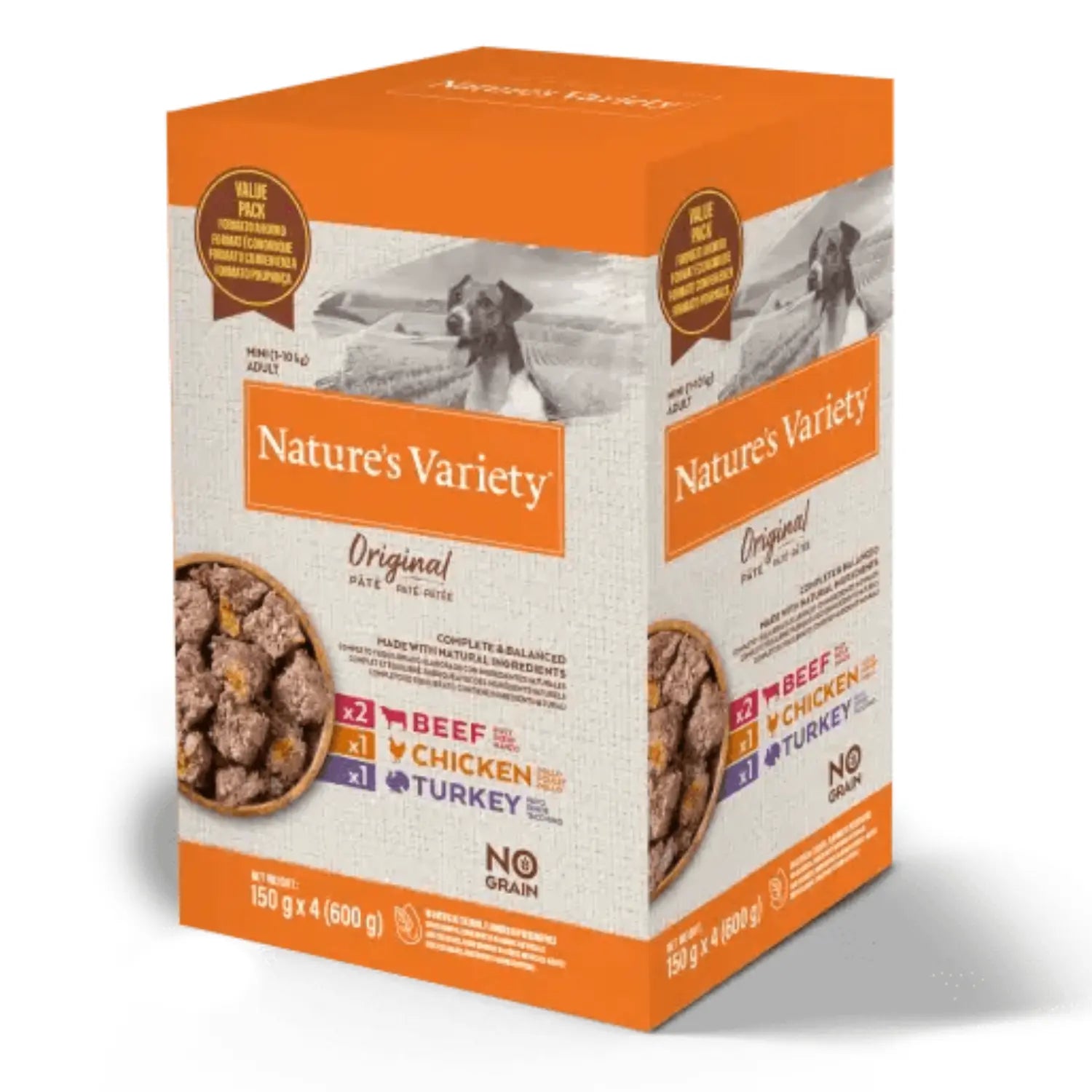 Nature'S Variety Dog Original Paté Multipack NATURE'S VARIETY