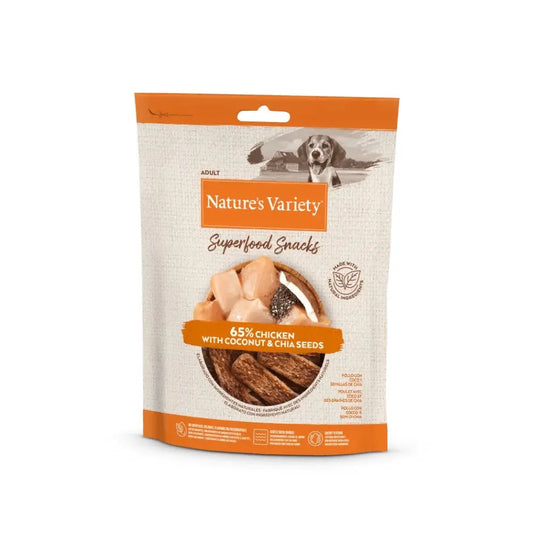 Nature'S Variety Superfood Snacks Naturales para Perros 85 g al mejor precio -Todoanimal.es