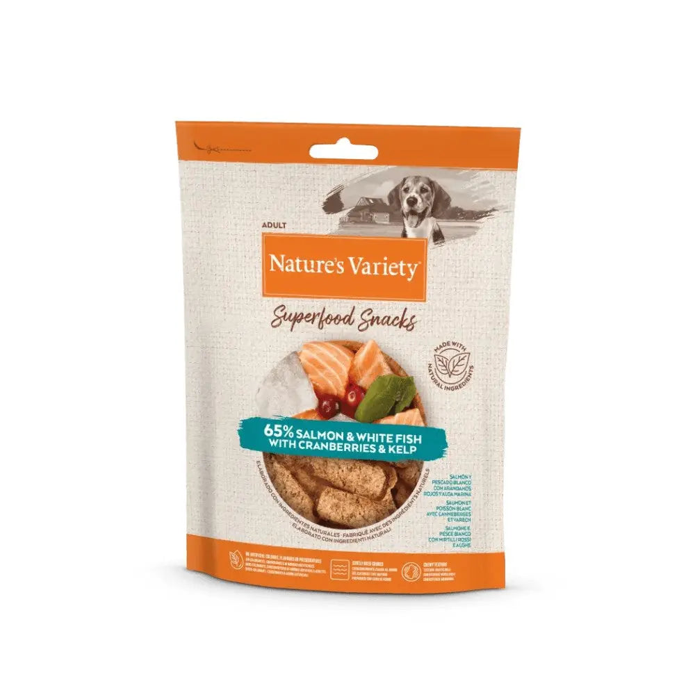 Nature'S Variety Superfood Snacks Naturales para Perros 85 g al mejor precio -Todoanimal.es