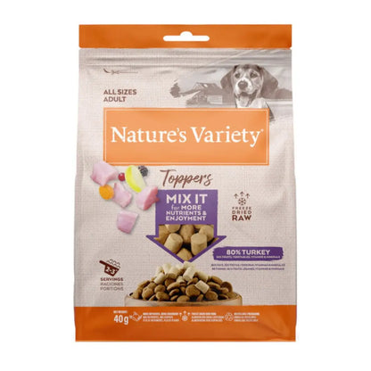 Nature'S Variety Toppers Liofilizados para Perros 40 g al mejor precio -Todoanimal.es