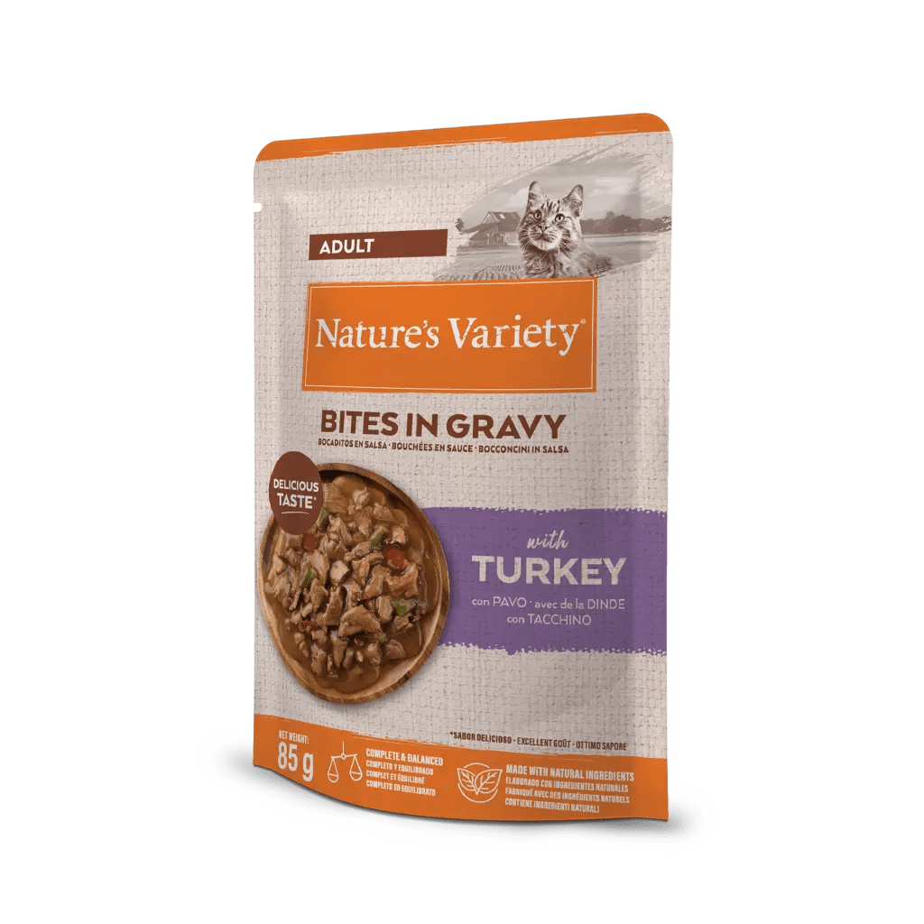Nature's Variety Bocaditos en Salsa 85 g Comida Húmeda para Gatos al mejor precio -Todoanimal.es
