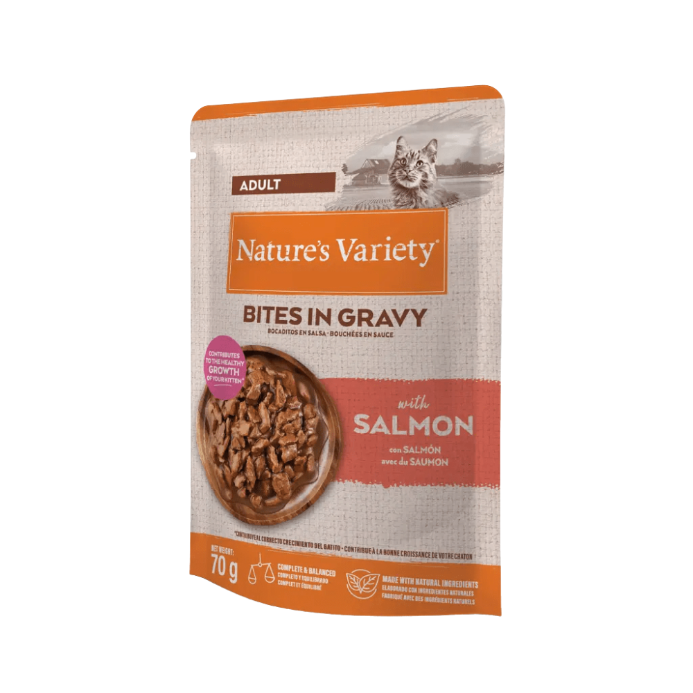 Nature's Variety Bocaditos en Salsa 85 g Comida Húmeda para Gatos al mejor precio -Todoanimal.es