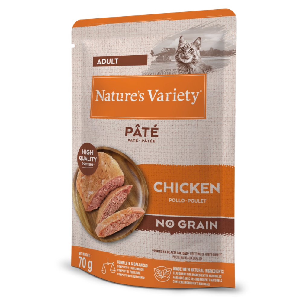 Nature's Variety Original Paté 70gr Comida Húmeda para Gatos al mejor precio -Todoanimal.es