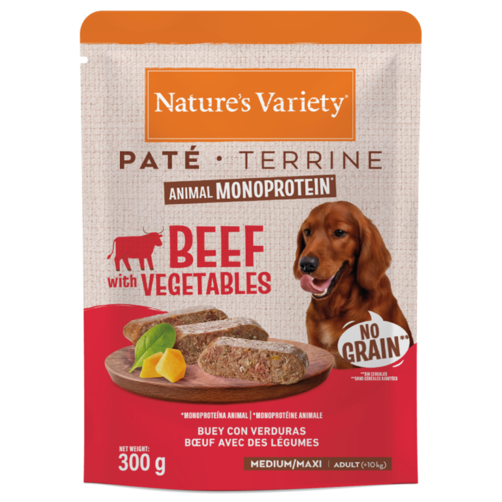 Nature's Variety Original Paté Medium Maxi 300 g Comida Húmeda para Perros al mejor precio -Todoanimal.es