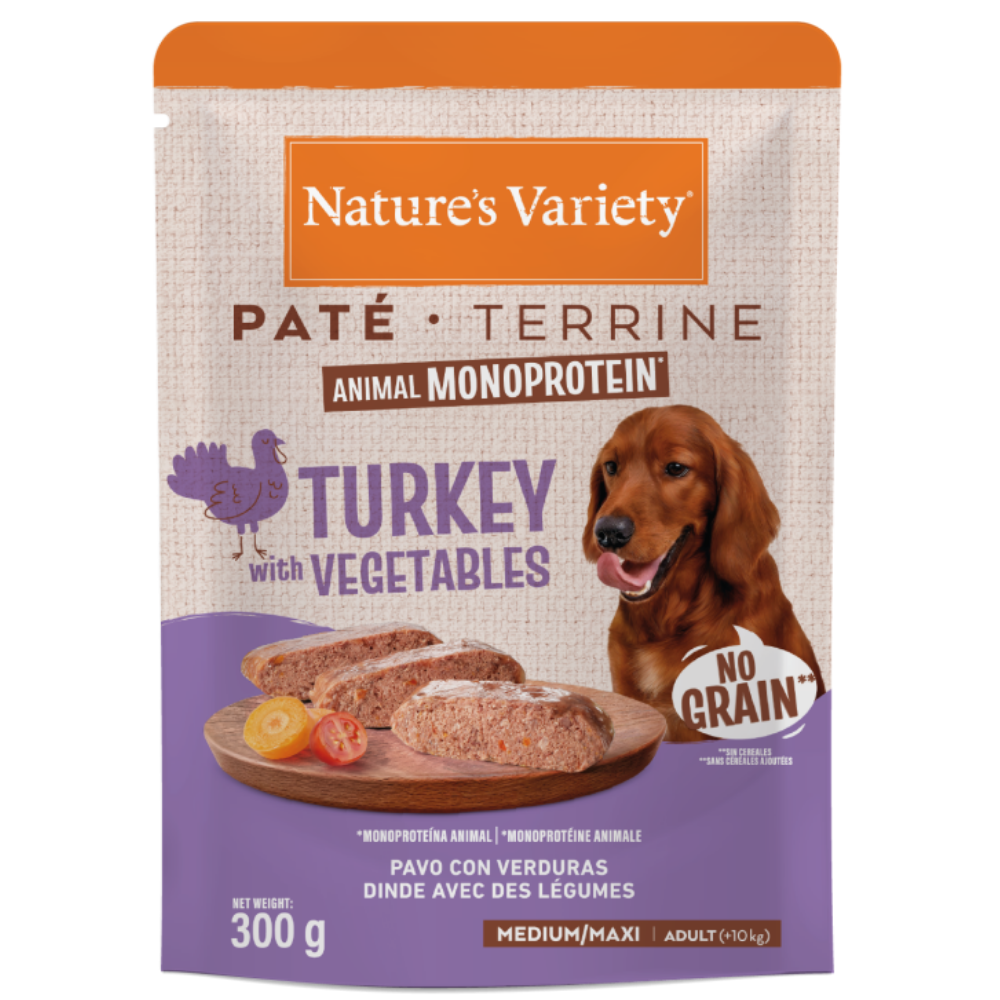 Nature's Variety Original Paté Medium Maxi 300 g Comida Húmeda para Perros al mejor precio -Todoanimal.es