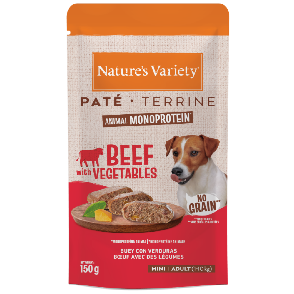Nature's Variety Original Paté Mini 150 g Comida Húmeda para Perros al mejor precio -Todoanimal.es