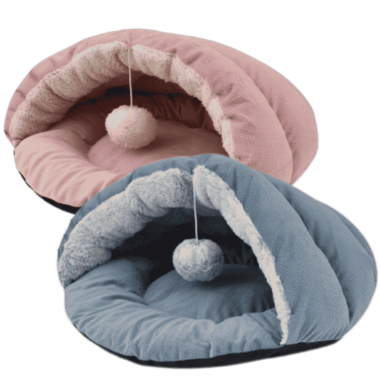 Nayeco Cuna Cueva para Gatitos con Pelota 45x43x25cm al mejor precio -Todoanimal.es