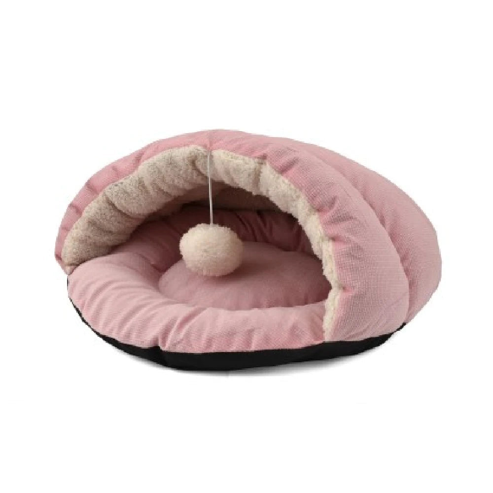 Nayeco Cuna Cueva para Gatos con Pelota 45x43x25cm al mejor precio -Todoanimal.es