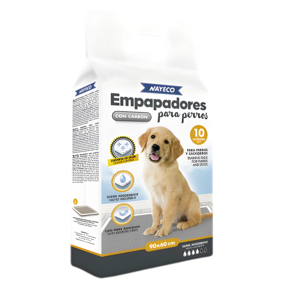 Nayeco Empapadores con Carbón Activo Ultra Absorbentes para Perros al mejor precio -Todoanimal.es