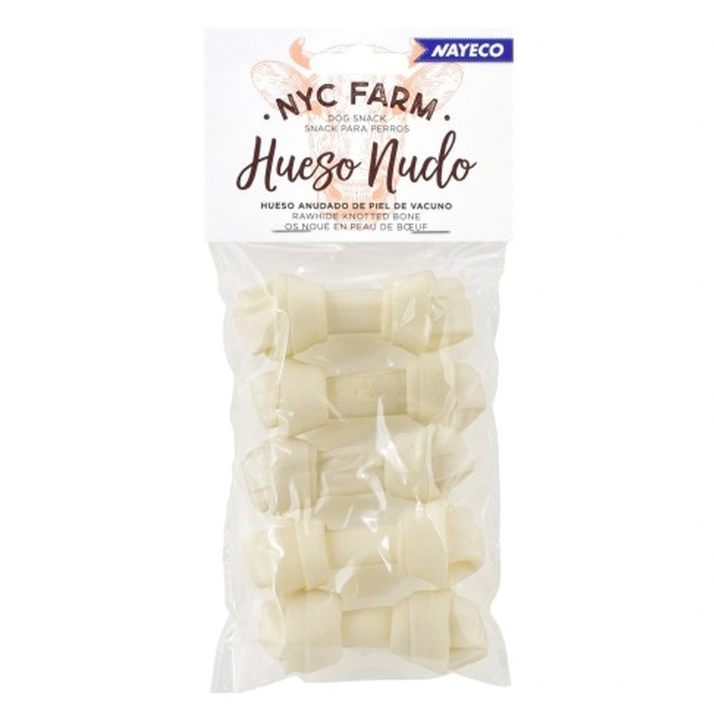 Nayeco Farm Hueso Nudo Snack Masticable para Perros al mejor precio -Todoanimal.es