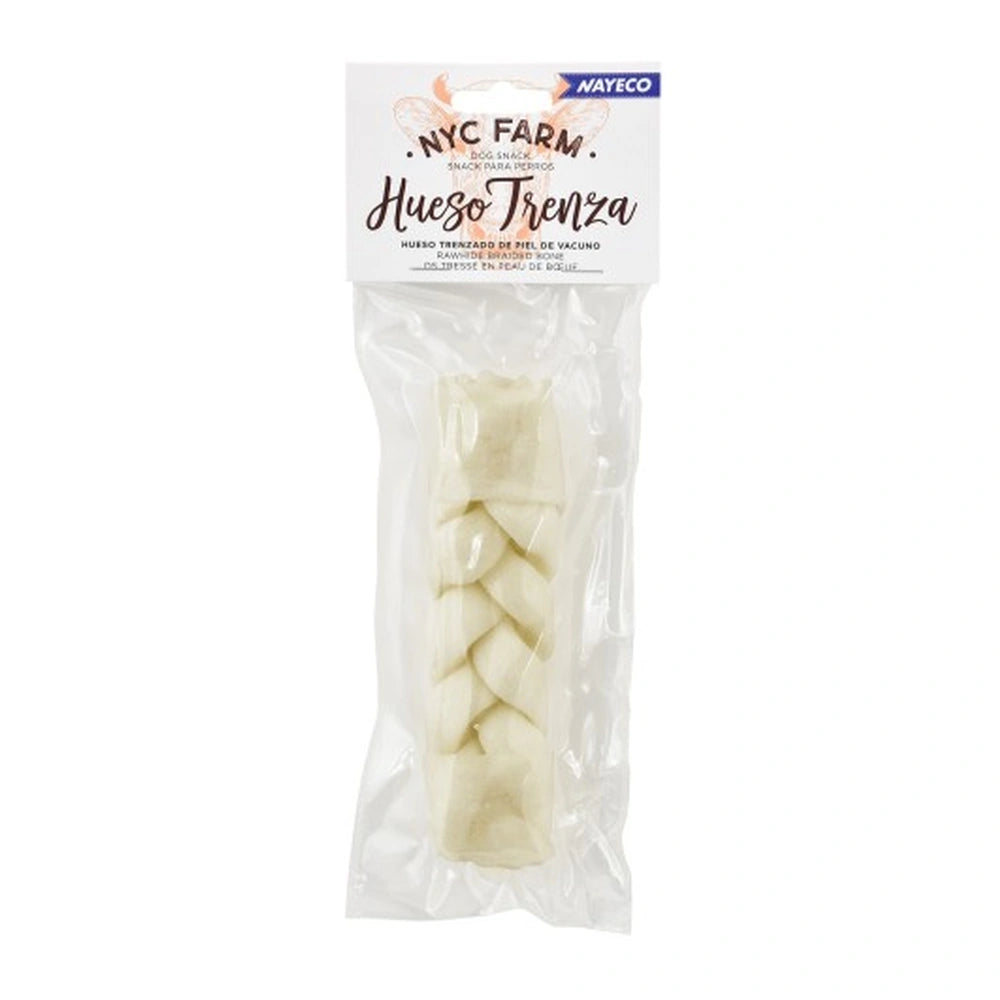 Nayeco Farm Hueso Trenzado Snack Masticable para Perros al mejor precio -Todoanimal.es