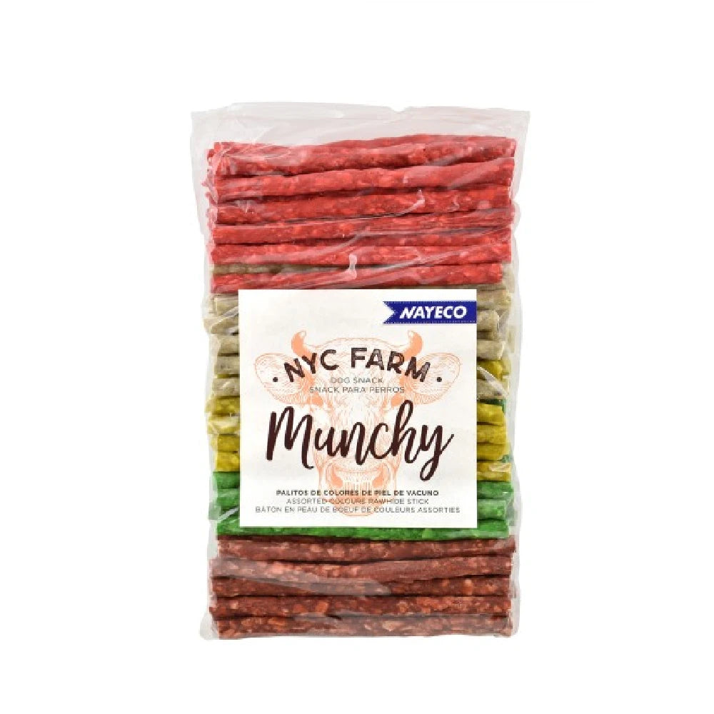 Nayeco Farm Palitos Munchy para Perro 13cm - 100 Unidades al mejor precio -Todoanimal.es