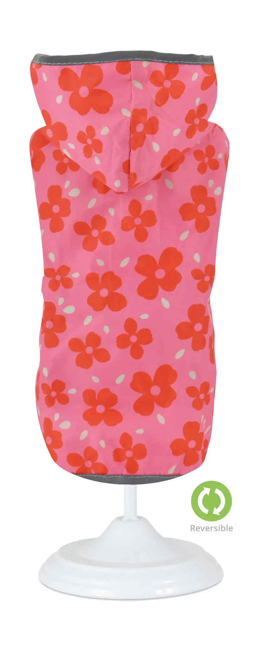 Nayeco Impermeable Reversible Flor- Rosa 30Cm - Precios Más Baratos - Todoanimal