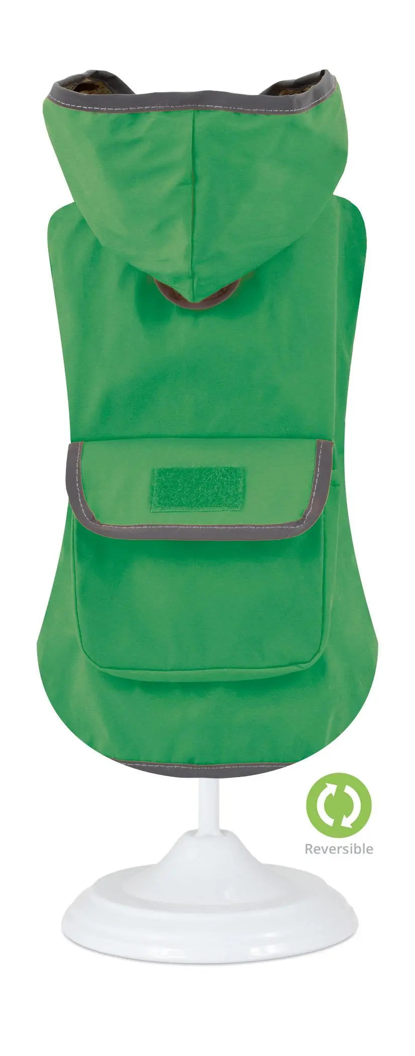 Nayeco Impermeable Reversible Huella- Verde 20Cm