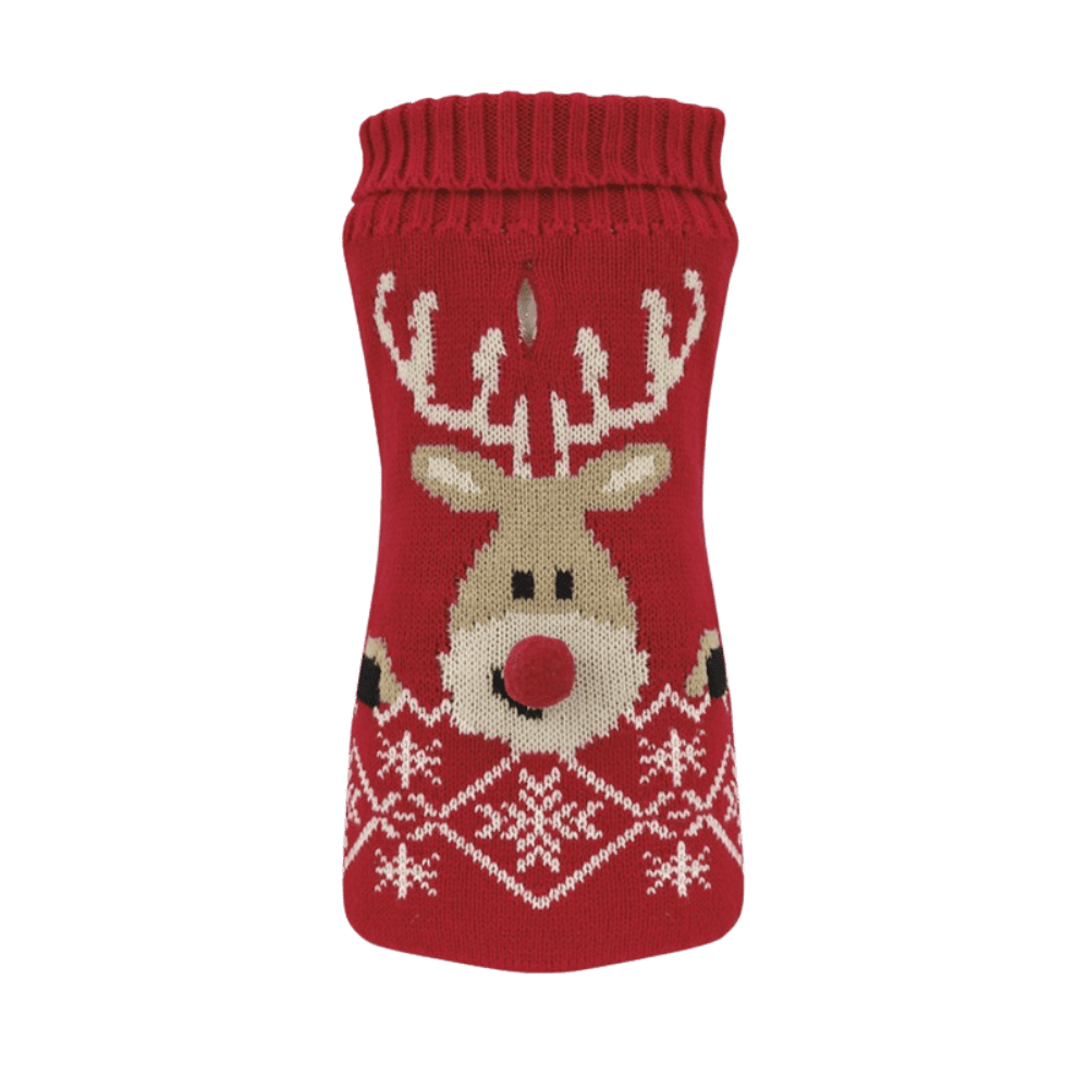 Nayeco Jersey Punto Reno Navidad Ropa para Perros al mejor precio -Todoanimal.es