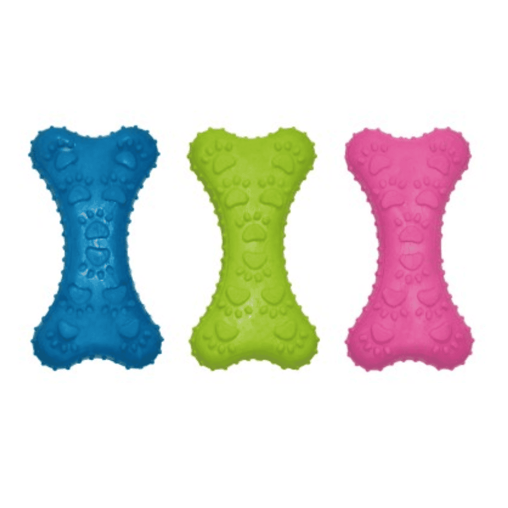 Nayeco Juguete Mini Hueso de Goma 10 cm para Perros al mejor precio -Todoanimal.es