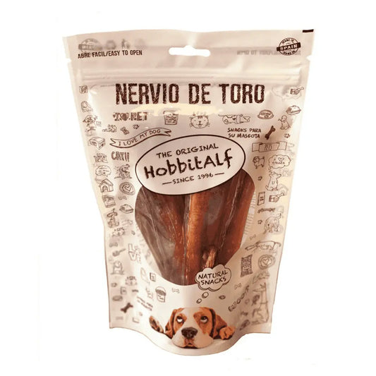 Nervio de Toro 20 cm Extra 7 uds Snack Natural para Perros Hobbit Alf al mejor precio -Todoanimal.es
