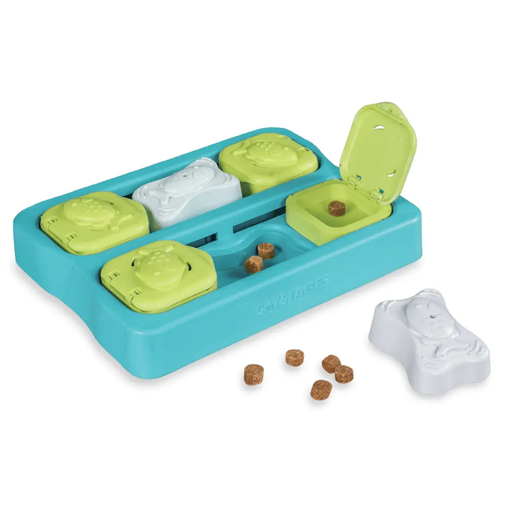 Nina Ottosson Cube Game Juguete Interactivo para gatos al mejor precio -Todoanimal.es